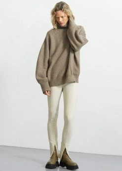 Brand new π― The Frankie Shop Joya Roll Neck Sweater - Taupe CLOTHING π₯° 22 The Frankie Shop Joya Roll Neck Sweater - Taupe CLOTHING
