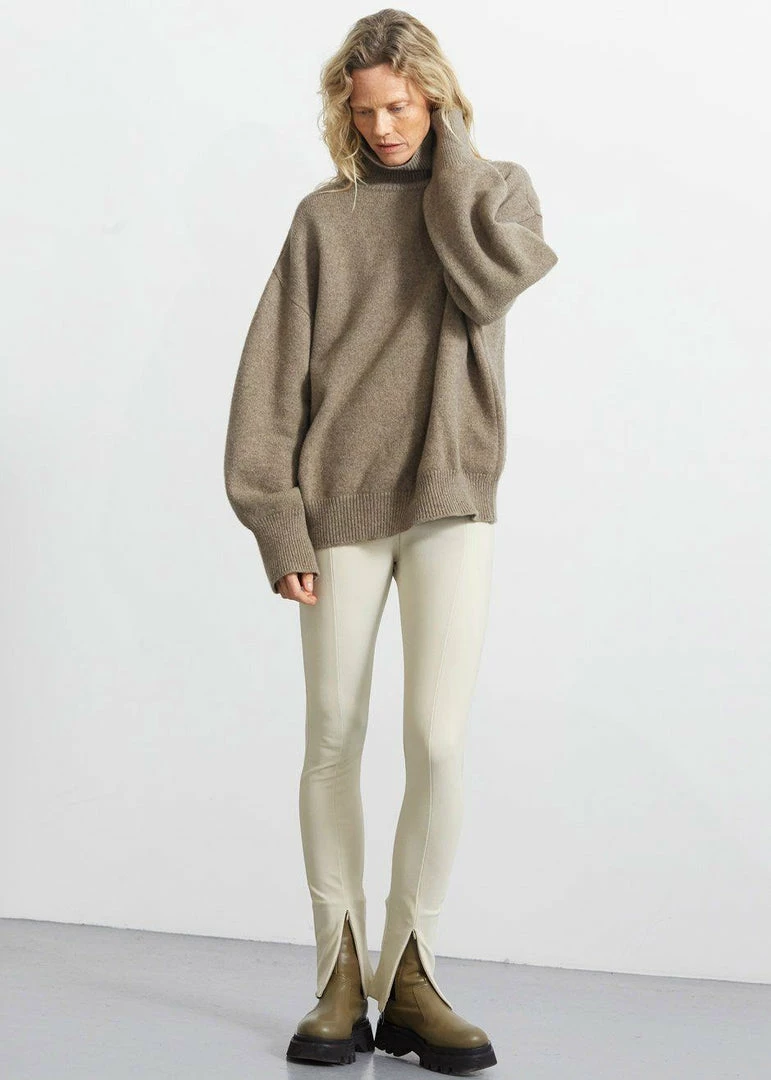 Brand new π― The Frankie Shop Joya Roll Neck Sweater - Taupe CLOTHING π₯° 8 The Frankie Shop Joya Roll Neck Sweater - Taupe CLOTHING
