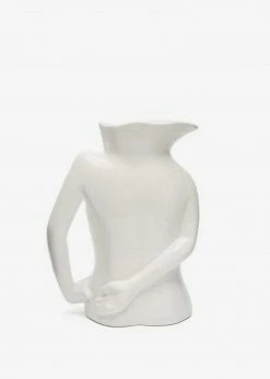 LIFESTYLE Anissa Kermiche Jugs Jug Ceramic Vase - White