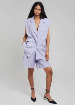 The Frankie Shop CLOTHING Jule Vest - Lilac