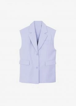 The Frankie Shop CLOTHING Jule Vest - Lilac
