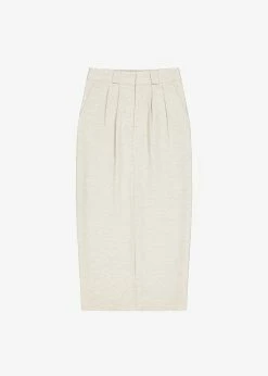 New β Project View Julian Midi π Skirt - Birch Melange CLOTHING β 15 Project View Julian Midi Skirt - Birch Melange CLOTHING