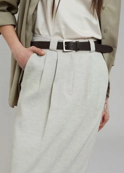 New β Project View Julian Midi π Skirt - Birch Melange CLOTHING β 10 Project View Julian Midi Skirt - Birch Melange CLOTHING