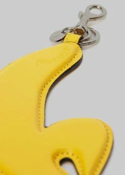 JW Anderson Banana Keyring - Yellow