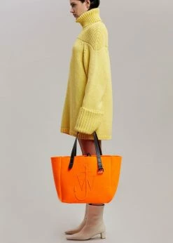JW Anderson Belt Tote - Neon Orange