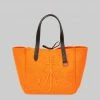 JW Anderson Belt Tote - Neon Orange