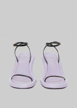 SHOES JW Anderson Bumper Heel Sandal - Lilac/Black