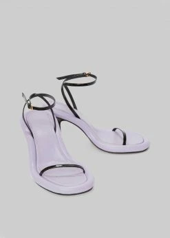 SHOES JW Anderson Bumper Heel Sandal - Lilac/Black