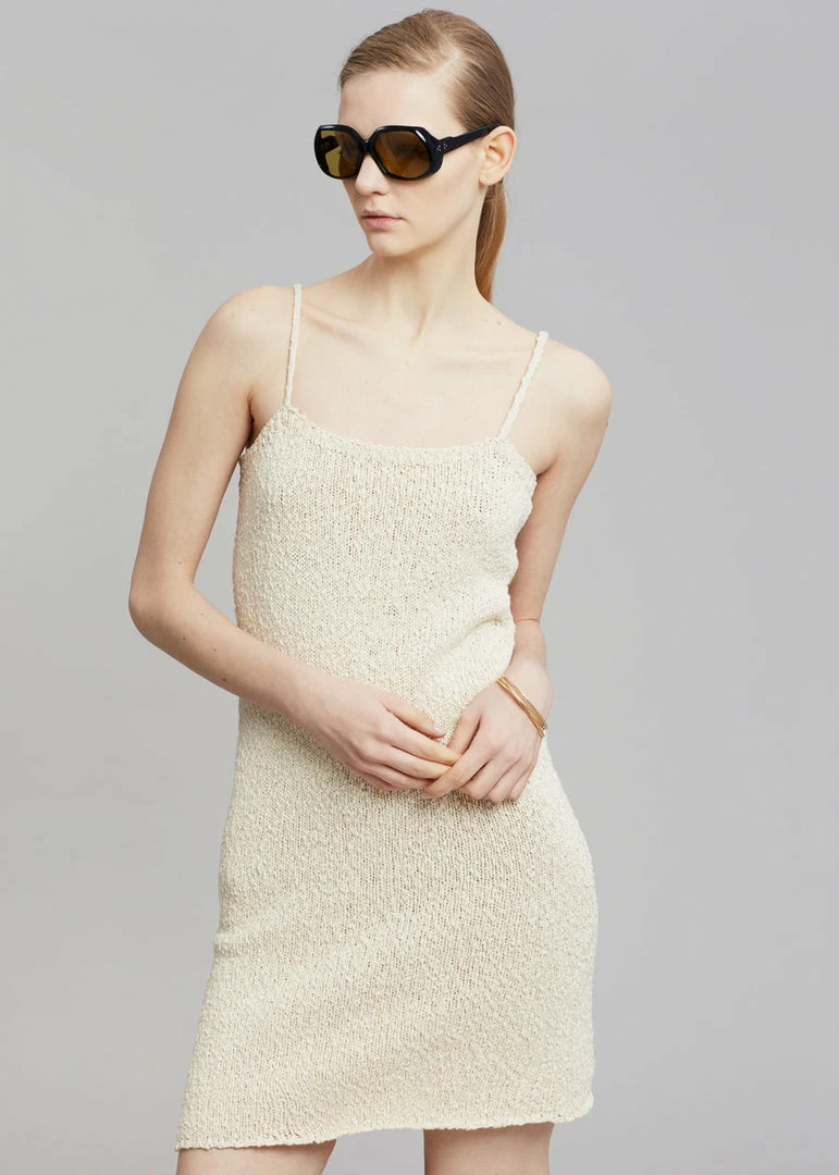 Buy π JW Anderson Fitted Camisole Mini π Dress - Natural π 1 JW Anderson Fitted Camisole Mini Dress - Natural
