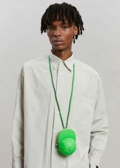 Brand new 🧨 JW Anderson Nano Cap Bag - Neon Green 🧨 9 JW Anderson Nano Cap Bag - Neon Green