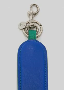 JW Anderson Penis Keyring - Cobalt/Bright Green ACCESSORIES