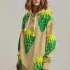 JW Anderson Strawberry Hoodie - Natural/Green
