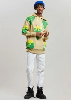 JW Anderson Strawberry Hoodie - Natural/Green