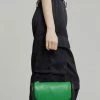 JW Anderson The Bumper Baguette - Green/Mocha/Black