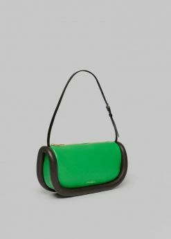 JW Anderson The Bumper Baguette - Green/Mocha/Black