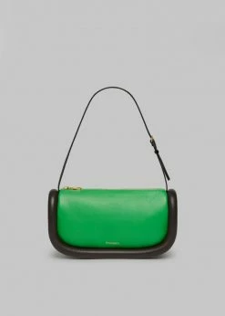 JW Anderson The Bumper Baguette - Green/Mocha/Black