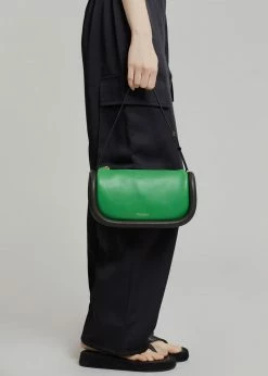 JW Anderson The Bumper Baguette - Green/Mocha/Black