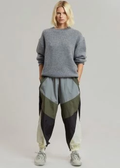 Black Fuchsia CLOTHING Kahlo Joggers - Green Combo