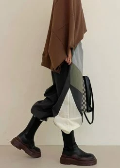 Black Fuchsia CLOTHING Kahlo Joggers - Green Combo