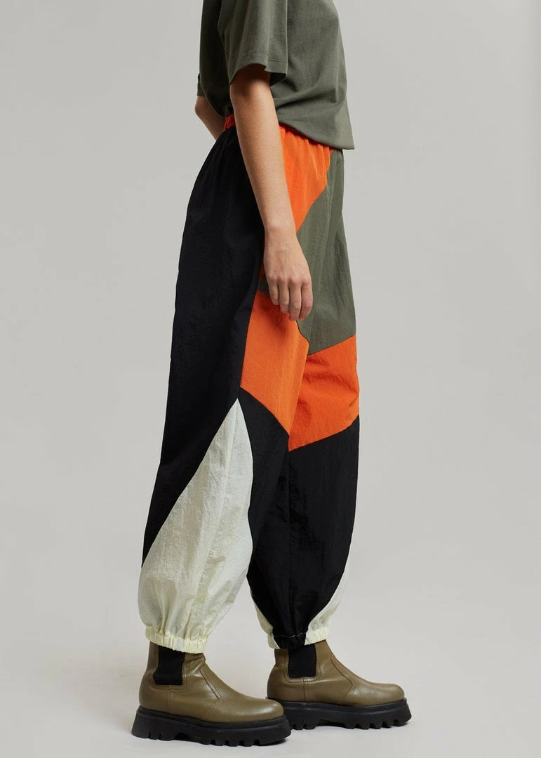 Wholesale π Black Fuchsia CLOTHING Kahlo Joggers - Orange Combo β 10 Black Fuchsia CLOTHING Kahlo Joggers - Orange Combo