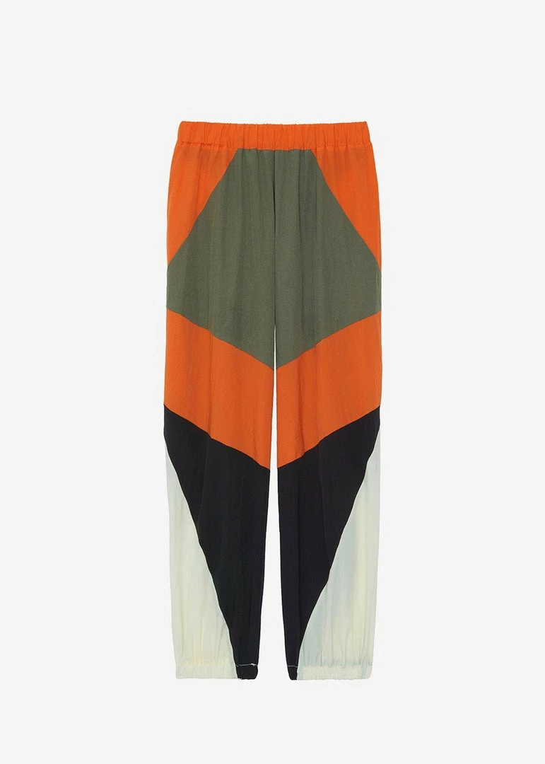 Wholesale π Black Fuchsia CLOTHING Kahlo Joggers - Orange Combo β 15 Black Fuchsia CLOTHING Kahlo Joggers - Orange Combo