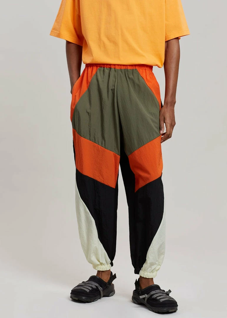 Wholesale π Black Fuchsia CLOTHING Kahlo Joggers - Orange Combo β 12 Black Fuchsia CLOTHING Kahlo Joggers - Orange Combo