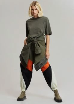 Black Fuchsia CLOTHING Kahlo Joggers - Orange Combo