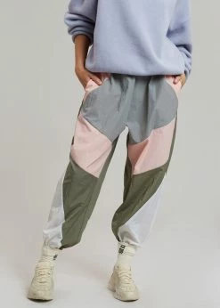 Black Fuchsia Kahlo Joggers - Pink Combo