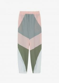 Black Fuchsia Kahlo Joggers - Pink Combo