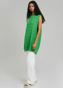 Another J CLOTHING Kami Knit Dress - Green