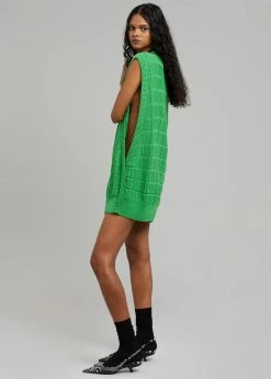 Another J CLOTHING Kami Knit Dress - Green