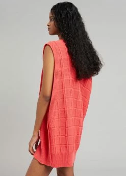 Another J Kami Knit Dress - Red CLOTHING