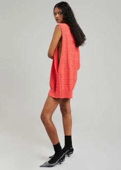 Another J Kami Knit Dress - Red CLOTHING
