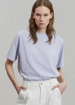 Cafe Noir Kelvin Tee - Lilac CLOTHING