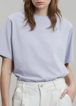 Cafe Noir Kelvin Tee - Lilac CLOTHING