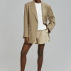 The Frankie Shop Kenya Blazer - Taupe