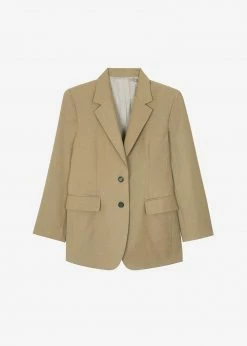 The Frankie Shop Kenya Blazer - Taupe