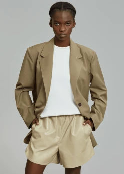 The Frankie Shop Kenya Blazer - Taupe