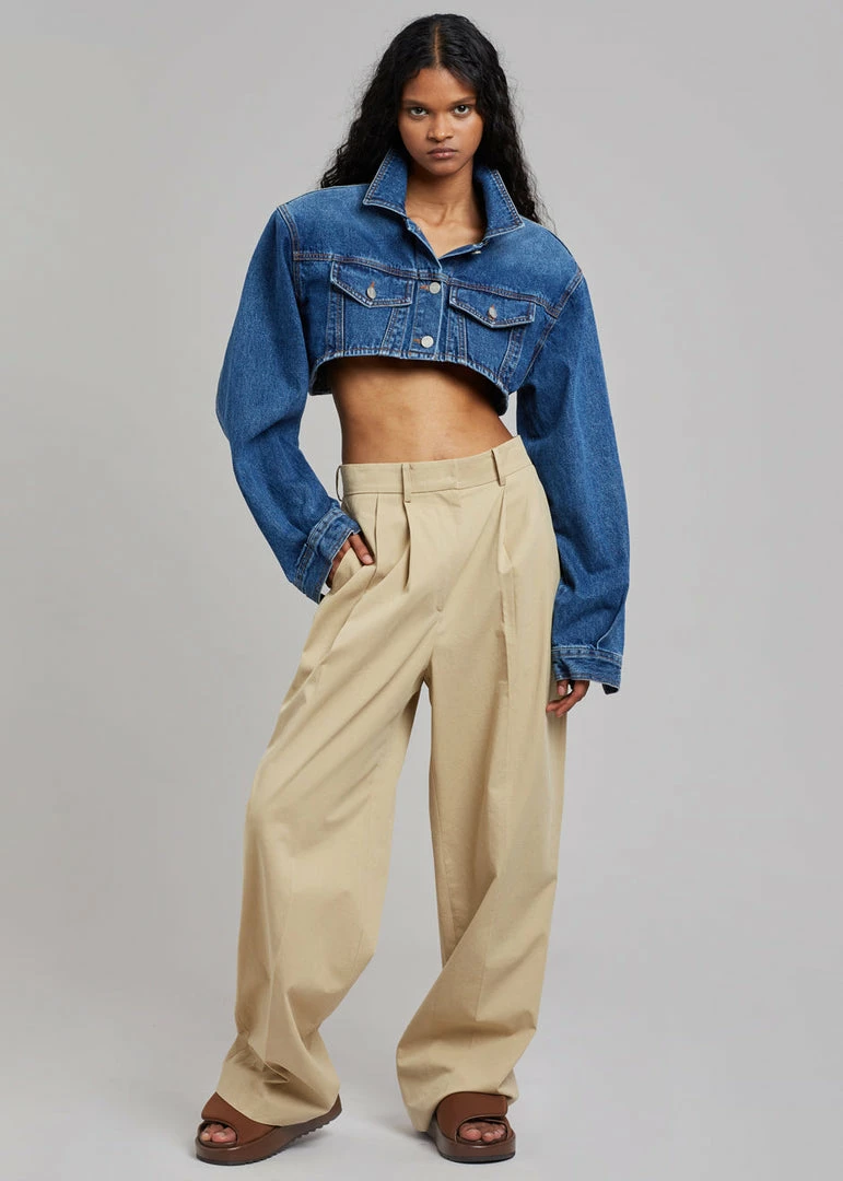 Buy π Another J Kett Cropped Denim Jacket - Dark Indigo βοΈ 3 Another J Kett Cropped Denim Jacket - Dark Indigo