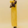 The Frankie Shop CLOTHING Kisu Terry Dress - Yellow
