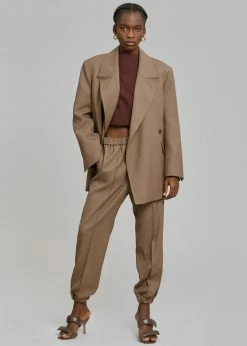 The Frankie Shop Kobus Blazer - Hazelnut