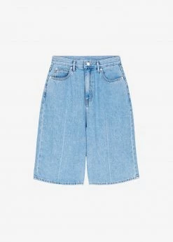 Lake Side Kyra Denim Short - Worn Wash CLOTHING