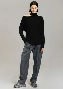 Cheap β€οΈ Auver_Fit Lana Cut-Out Turtleneck - Black CLOTHING π 14 Auver_Fit Lana Cut-Out Turtleneck - Black CLOTHING