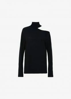 Cheap β€οΈ Auver_Fit Lana Cut-Out Turtleneck - Black CLOTHING π 19 Auver_Fit Lana Cut-Out Turtleneck - Black CLOTHING
