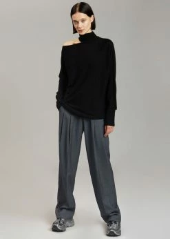 Cheap β€οΈ Auver_Fit Lana Cut-Out Turtleneck - Black CLOTHING π 12 Auver_Fit Lana Cut-Out Turtleneck - Black CLOTHING
