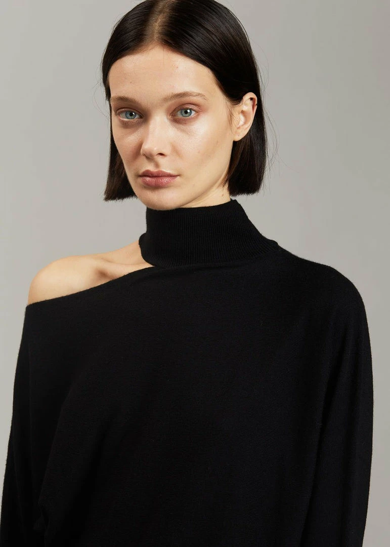Cheap β€οΈ Auver_Fit Lana Cut-Out Turtleneck - Black CLOTHING π 6 Auver_Fit Lana Cut-Out Turtleneck - Black CLOTHING