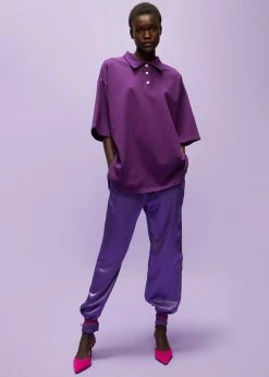 Cafe Noir CLOTHING Laso Polo - Violet