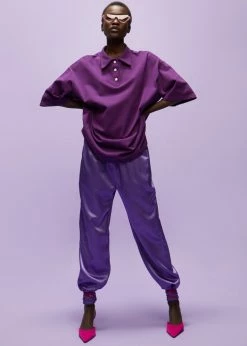 Cafe Noir CLOTHING Laso Polo - Violet