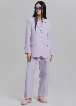The Frankie Shop Laura Blazer - Lilac