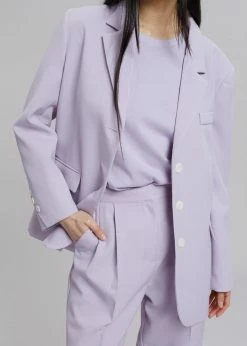 The Frankie Shop Laura Blazer - Lilac